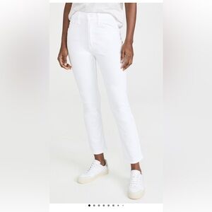 MOTHER High Waisted Rider Ankle Jeans